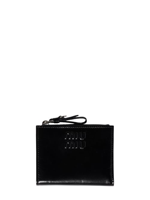 Portafoglio in pelle MIU MIU | 5ML0502A44F0002